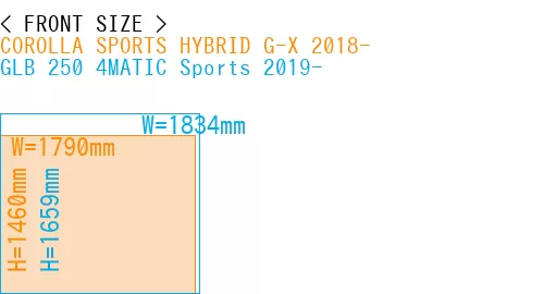 #COROLLA SPORTS HYBRID G-X 2018- + GLB 250 4MATIC Sports 2019-